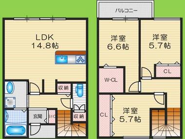 間取り：227103892571