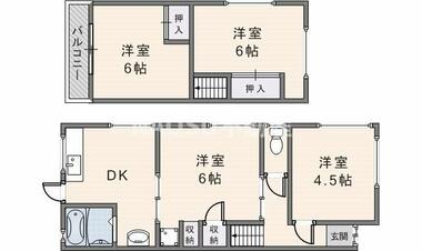 間取り：227101411283