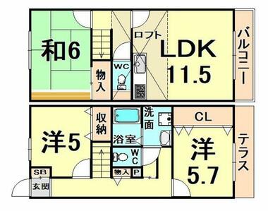 間取り：228059574914