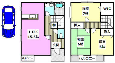 間取り：227101335466
