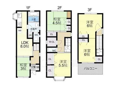 間取り：227102063396