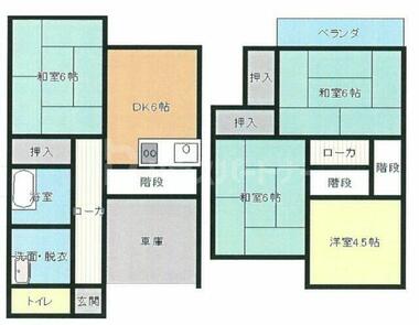 間取り：211060719697