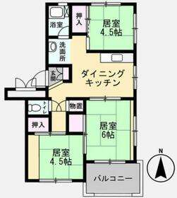 中登美第二団地Ｂ５号棟