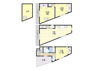 間取り：227102432776