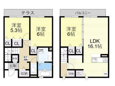 間取り：227103660631