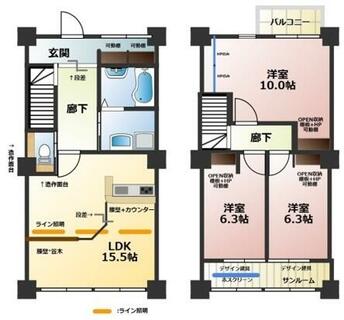 間取り：223038527445