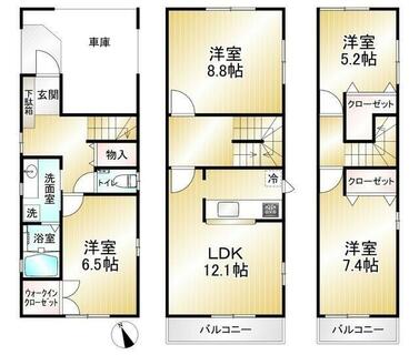 間取り：213141369716