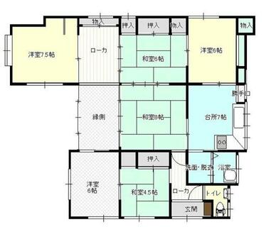 間取り：204011295045