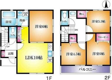 間取り：211064102548