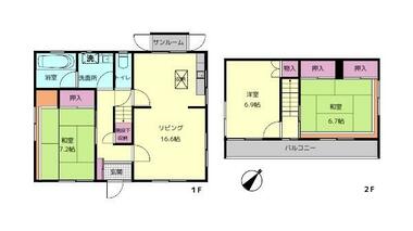 間取り：212057407863