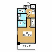 オーキッドレジデンス船橋本町  ｜ 千葉県船橋市本町２丁目（賃貸マンション1K・9階・25.08㎡） その2