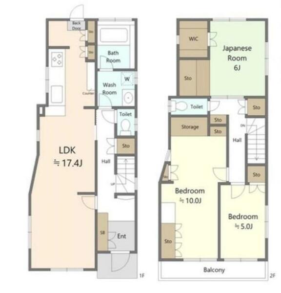中十条戸建｜東京都北区中十条４丁目(賃貸一戸建3LDK・--・104.54㎡)の写真 その2