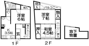 間取り：227103679395