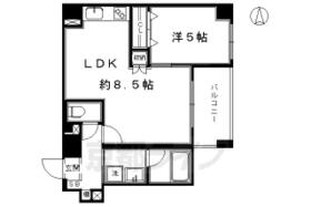 京都府京都市下京区河原町通正面下る万屋町（賃貸マンション1LDK・2階・40.51㎡） その2