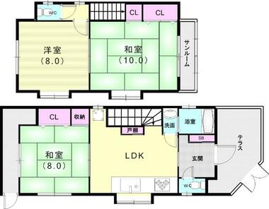 間取り：228059643865