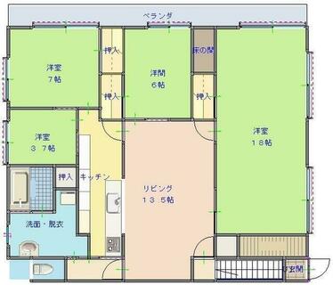 間取り：212058359590