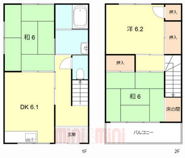 間取り：227100848244
