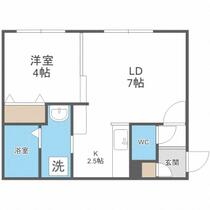 Ｔｒｕｌｌｉ  ｜ 北海道札幌市手稲区手稲本町一条３丁目（賃貸マンション1LDK・4階・30.20㎡） その2