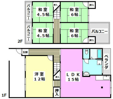間取り：227101634670