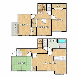 間取り：227103653965