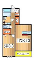 ピアチェーレ１  ｜ 千葉県柏市小青田２丁目（賃貸アパート1LDK・2階・55.18㎡） その2