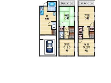 間取り：227101843357