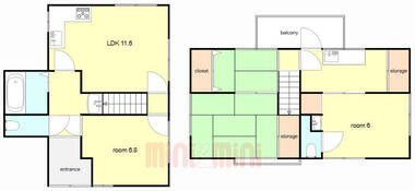 間取り：228058536350