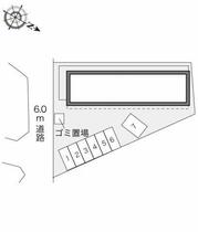 レオパレスなみはや 205 ｜ 大阪府大阪市鶴見区安田４丁目（賃貸アパート1K・2階・20.37㎡） その3