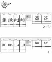 レオパレスセジュール新保 203 ｜ 大阪府東大阪市長堂３丁目（賃貸マンション1K・2階・19.87㎡） その4