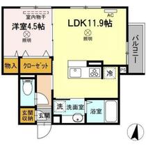 キャトルセゾン東霞  ｜ 広島県広島市南区東霞町（賃貸アパート1LDK・2階・40.14㎡） その2