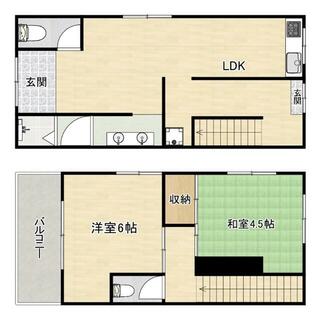 間取り：227100531357