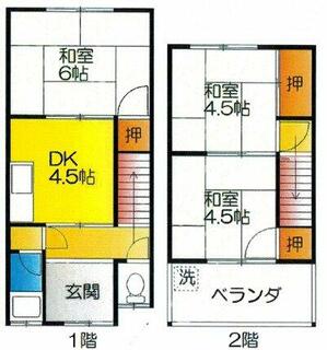 間取り：227101267959