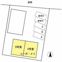 コーポ・メイ A ｜ 福井県福井市高木北４丁目（賃貸アパート3LDK・2階・80.06㎡） その3