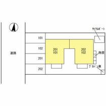 カーサ・プリート 102 ｜ 福井県福井市加茂緑苑町（賃貸アパート1DK・1階・33.00㎡） その3