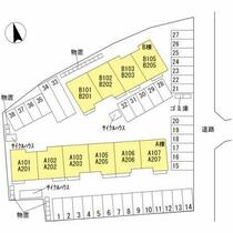 ブローニュ　Ａ棟 205 ｜ 福井県福井市上森田３丁目（賃貸アパート2LDK・2階・57.14㎡） その3