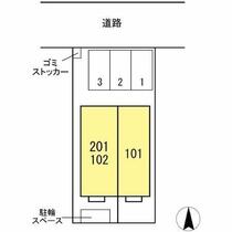 カーサアリエッタ 101 ｜ 愛知県名古屋市西区宝地町（賃貸アパート2LDK・1階・73.91㎡） その3