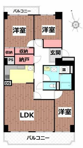 我孫子市布佐平和台１丁目 中古マンション 写真4