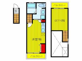 セレッソ王子 201 ｜ 東京都北区豊島１丁目（賃貸アパート1R・1階・23.99㎡） その2