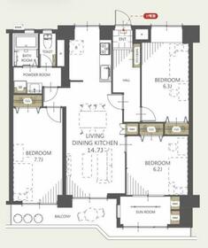 野庭団地６０４−４号棟　Ｒｅｎｏｖａｔｉｏｎ物件／南西向きで陽当良好／