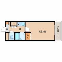 プランドール三条 403 ｜ 奈良県奈良市三条宮前町（賃貸マンション1K・4階・23.00㎡） その2