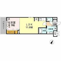 東京都世田谷区弦巻５丁目（賃貸マンション1LDK・5階・41.25㎡） その2