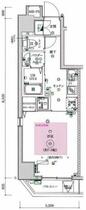 フェルクルールプレスト文京湯島 4F-1 ｜ 東京都文京区湯島３丁目（賃貸マンション1K・4階・25.47㎡） その2