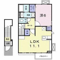 ベル・ブリーズＳⅦ 203 ｜ 福島県伊達市荒町（賃貸アパート1LDK・2階・46.09㎡） その2