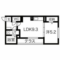 ＡＭＮＯＳ今池Ａ棟 103 ｜ 愛知県名古屋市千種区今池３丁目（賃貸アパート1LDK・1階・35.81㎡） その2