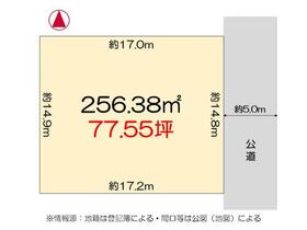 徳島県板野郡北島町北村字壱町四反地