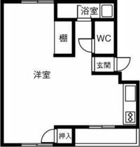 岩崎ハイツＢ棟 204 ｜ 愛知県小牧市大字久保一色（賃貸マンション1R・2階・38.90㎡） その2