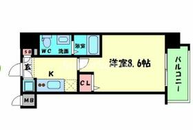 大阪府大阪市西区本田２丁目（賃貸マンション1K・9階・25.47㎡） その1