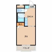 グランメール城北  ｜ 和歌山県和歌山市宇治袋町（賃貸マンション1DK・6階・26.34㎡） その2