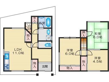 間取り：227100122932