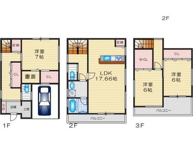 間取り：227104250982